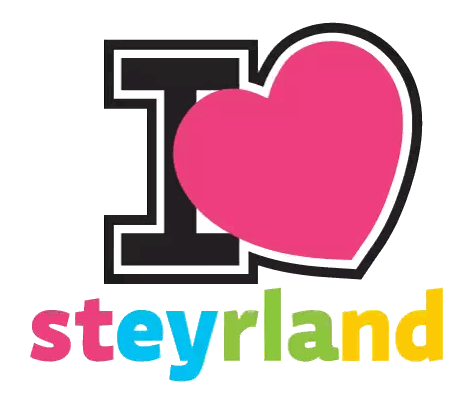I Love Steyrland Logo with Heart