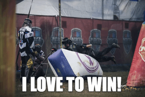 I Love To Win Competitive Athlete GIF