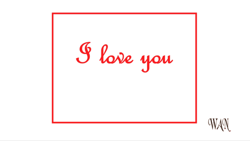 I Love You Card With Red Roses