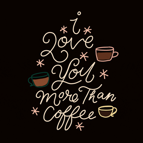 I Love You Coffee GIF