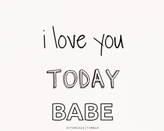 I Love You Forever Babe GIF