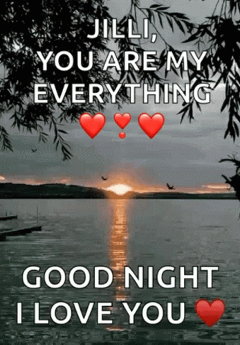 I Love You Good Night Beautiful Sunset GIF