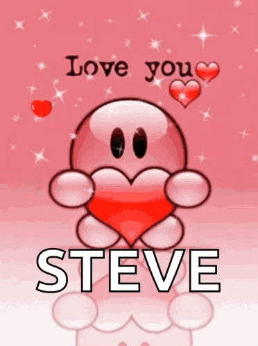 I Love You Love Steve GIF