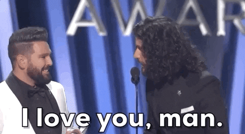 I Love You Man Country Music Award GIF