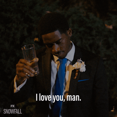 I Love You Man Snowfall Video Clip GIF