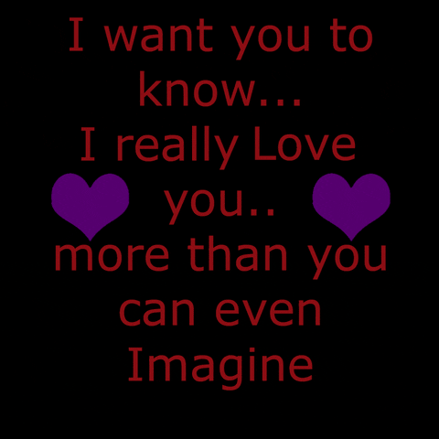 I Love You Most Message GIF