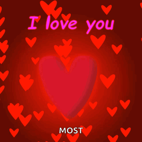 I Love You Most Poster