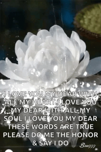 I Love You My Dear With All My Heart I Love You My Dear With All My Soul GIF