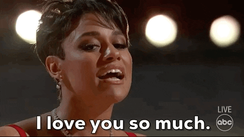 I Love You So Much Ariana Debose GIF