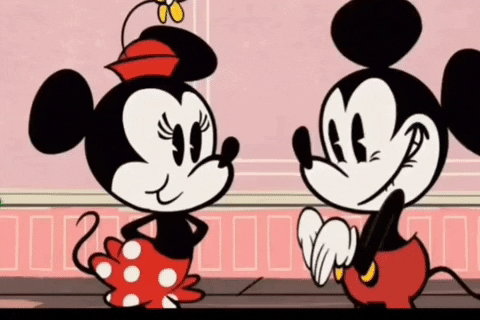 I Love You So Much Mickey And Minnie GIF