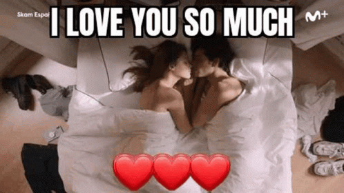 I Love You So Much Morning Kiss GIF