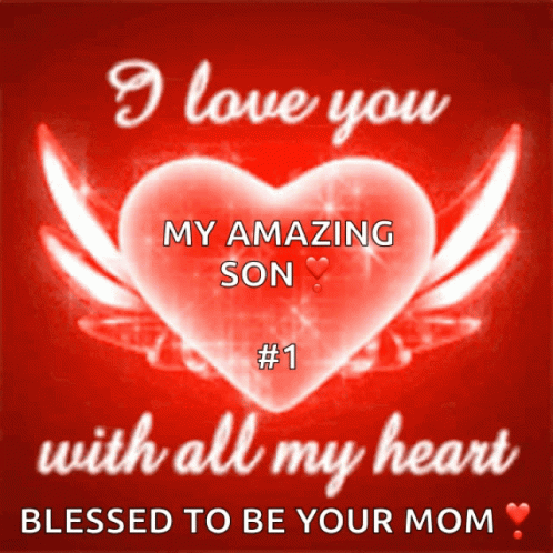 I Love You Son Heart