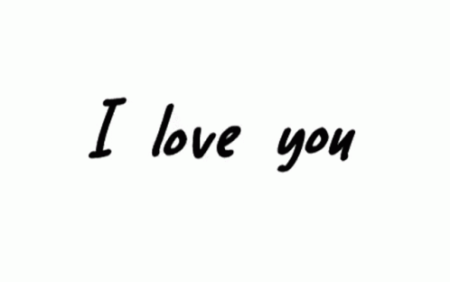 I Love You Text