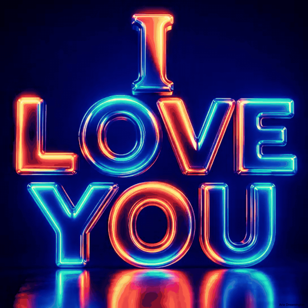 I love you