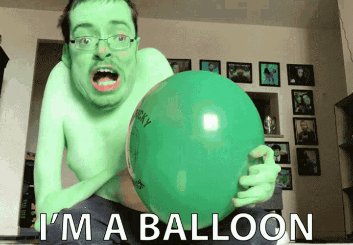 I'm A Balloon GIF