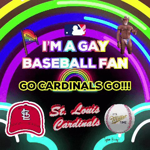 I'm a Gay Baseball Fan Poster