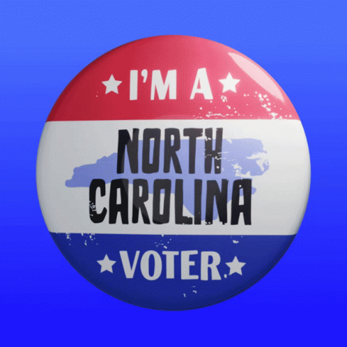 I'm a North Carolina Voter Button