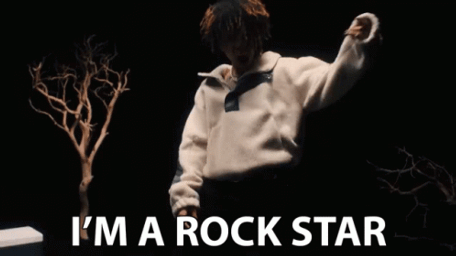 I'm A Rock Star Duki GIF