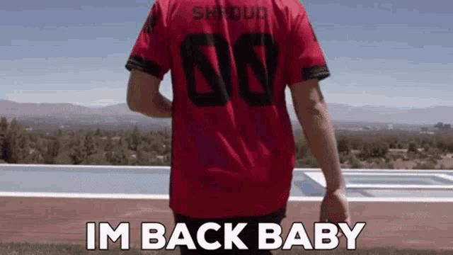 I'm Back Baby Man Sipping Coffee GIF