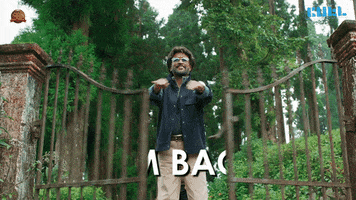 I'm Back Opening Gates GIF