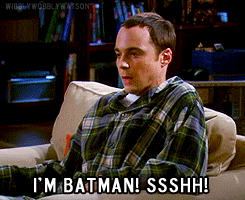 I'm Batman Shhhh GIF
