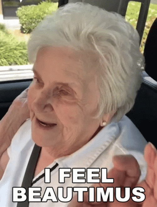 I'm Beautiful And Feeling Good GIF