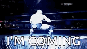 I'm Coming Brock Lesnar GIF
