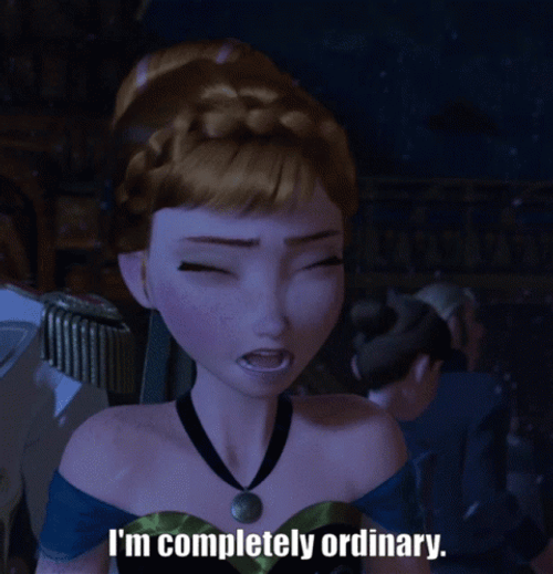 I'm Completely Ordinary Pissed Frozen Anna GIF