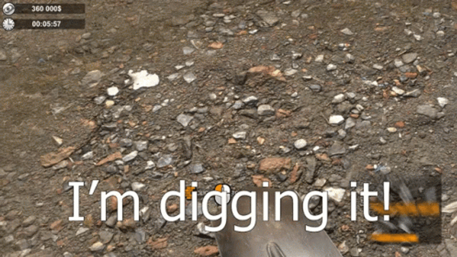 I'm Digging It Virtual Game GIF
