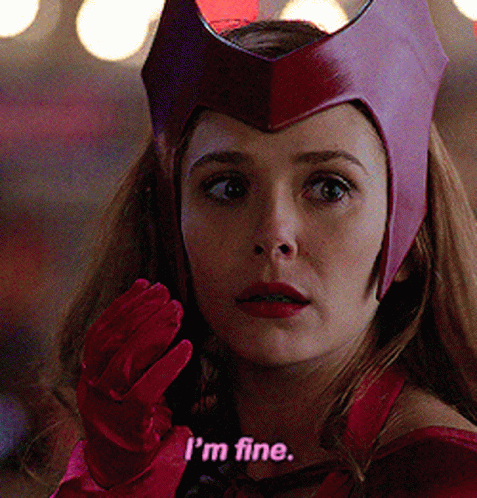 I'm Fine Wanda Maximoff GIF