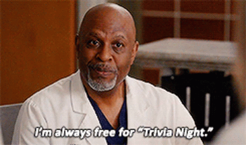 I'm Free For Trivia Night GIF