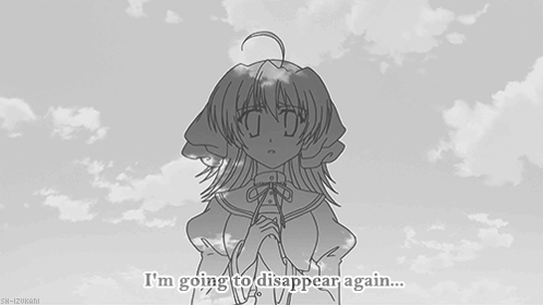 I'm Going To Disappear Again Meme GIF