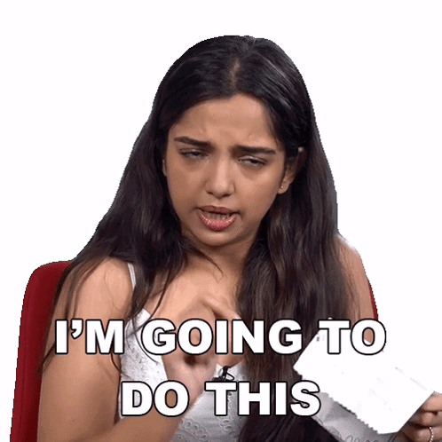 I'm Going To Do This Ahsaas Channa GIF