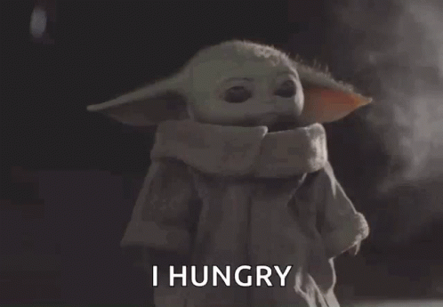 I'm Hungry Baby Yoda GIF
