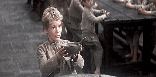 I'm Hungry Oliver Twist GIF