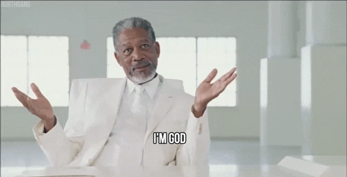 I'm In Heaven Meeting God GIF