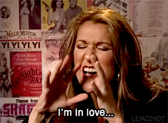 I'm In Love Celine Dion GIF