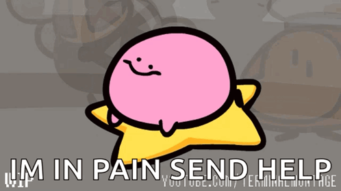 I'm In Pain Send Help GIF