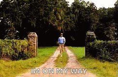 I'm On My Way Running Meme GIF