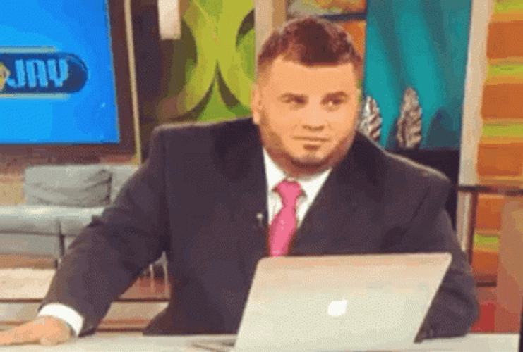 I'm Out And Tv Host Walk Out GIF