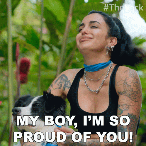 I'm Proud Of You Youre My Boy Blue GIF