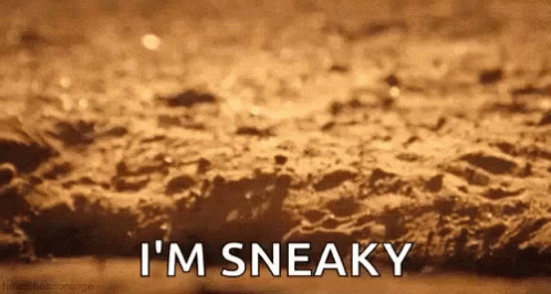 I'm Sneaky Meerkat Pop GIF