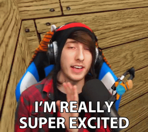 I'm So Excited Kreekcraft GIF