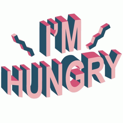 I'm So Hungry Tummy's Aching GIF