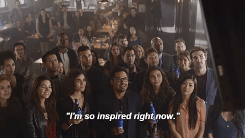 I'm So Inspired Right Now GIF