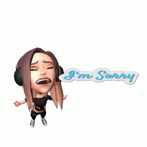 I'm Sorry Forgive Me Crying Avatar GIF