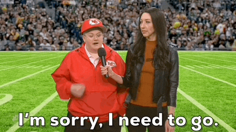 I'm Sorry I Need To Leave And Go GIF