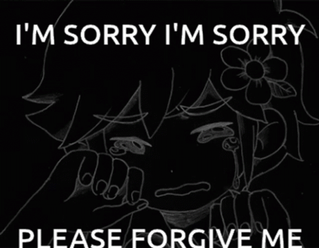 I'm Sorry Please Forgive Me Crying GIF