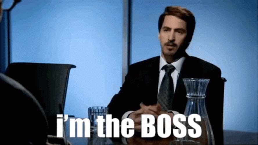 I'm The Boss GIF