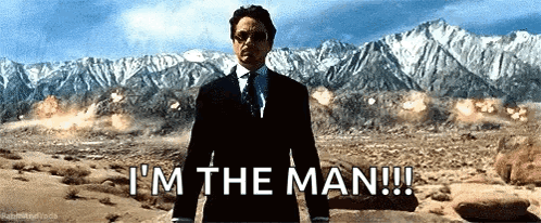 I'm The Man Dude GIF